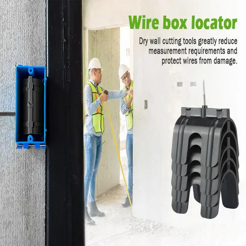 

Drywall Outlet Cutter ABS Material Drywall Outlet Cutout Drywall Tools And Accessories Fitting Tool For Drywall Instal Gifts For