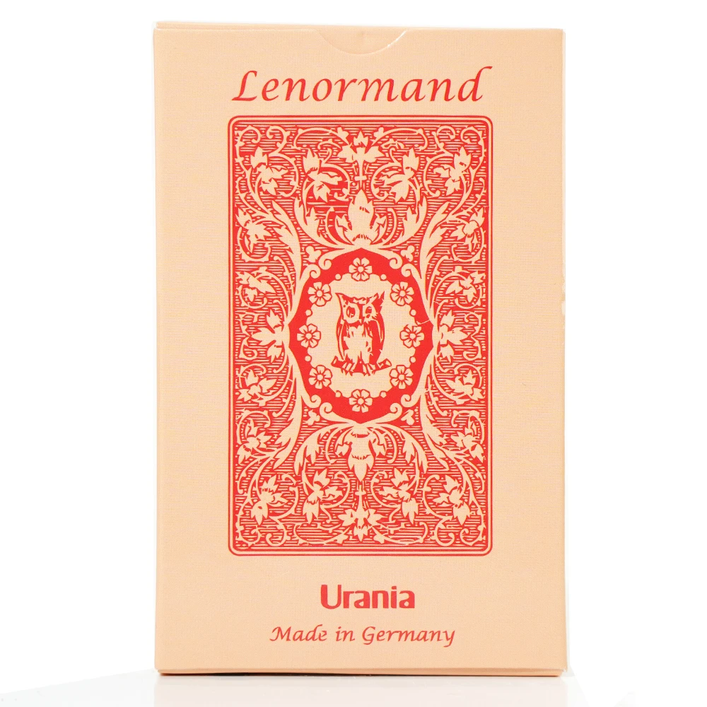 Красная сова от Mlle Lenormand 36 карточных палуб эзотерическая Фортуна Telling Agm Новинка |