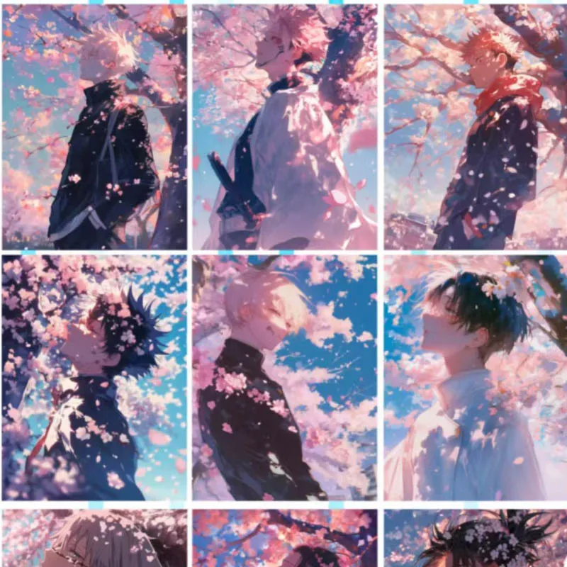 Оптовая продажа коллекционная карта дзюдзюцу кайсен волновая культура Сакура