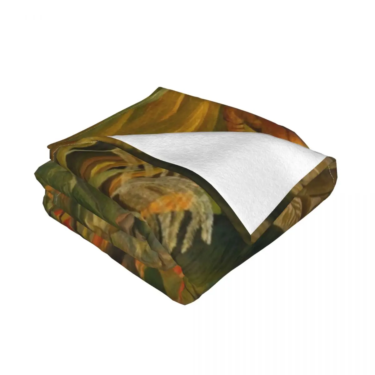 Накидка с рисунком Анри Руссо-тигра в тропическом шторме забавный подарок одеяло