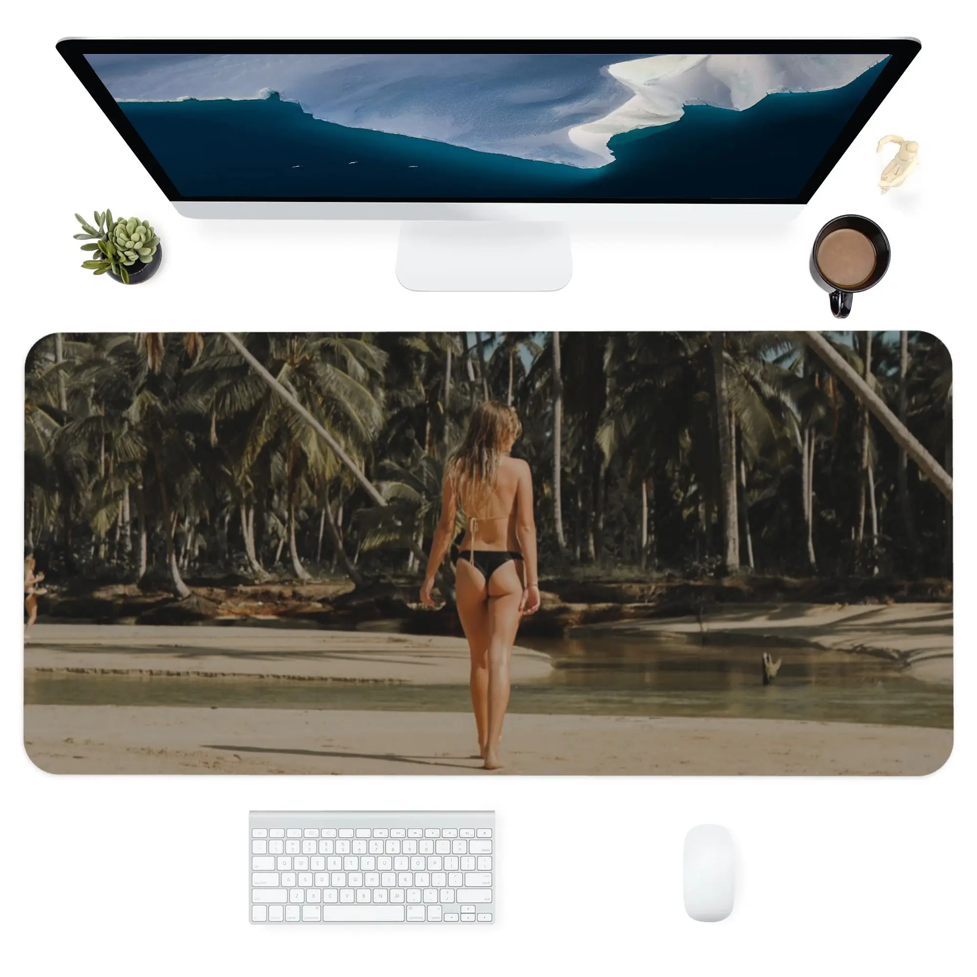 

Большой коврик для мыши, коврик для мыши, Настольный коврик для игр, коврик для мыши для настольного компьютера, гладкие водонепроницаемые о...