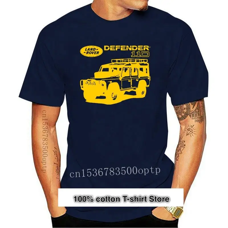 

Camiseta Land Defender 110 для мужчин, индивидуальная одежда, Rover