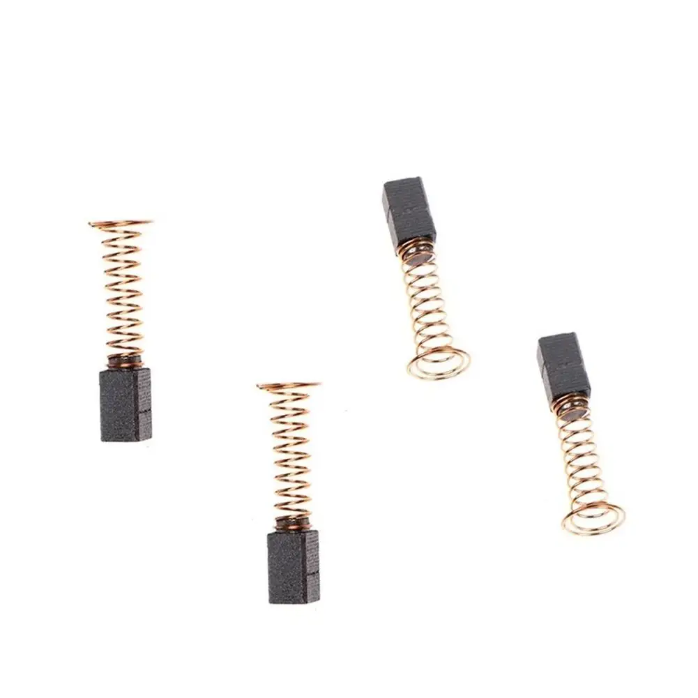 

4pcs Electric Motor Carbon Brushes 4.8x5.5x7.3mm Jade Engraving Straight Grinder Power Tool Accessories Replacement