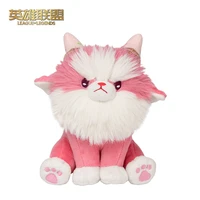 league of legends teamfight tactics cone angry horn sitting plush doll game periphery stuffed toy plush doll anime pillow