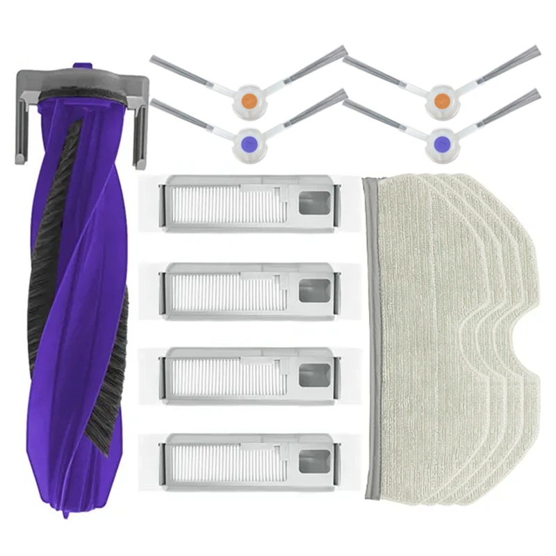 Для Narwal Freo X Plus робот-пылесос роликовая боковая щетка Hepa фильтр швабра тряпка