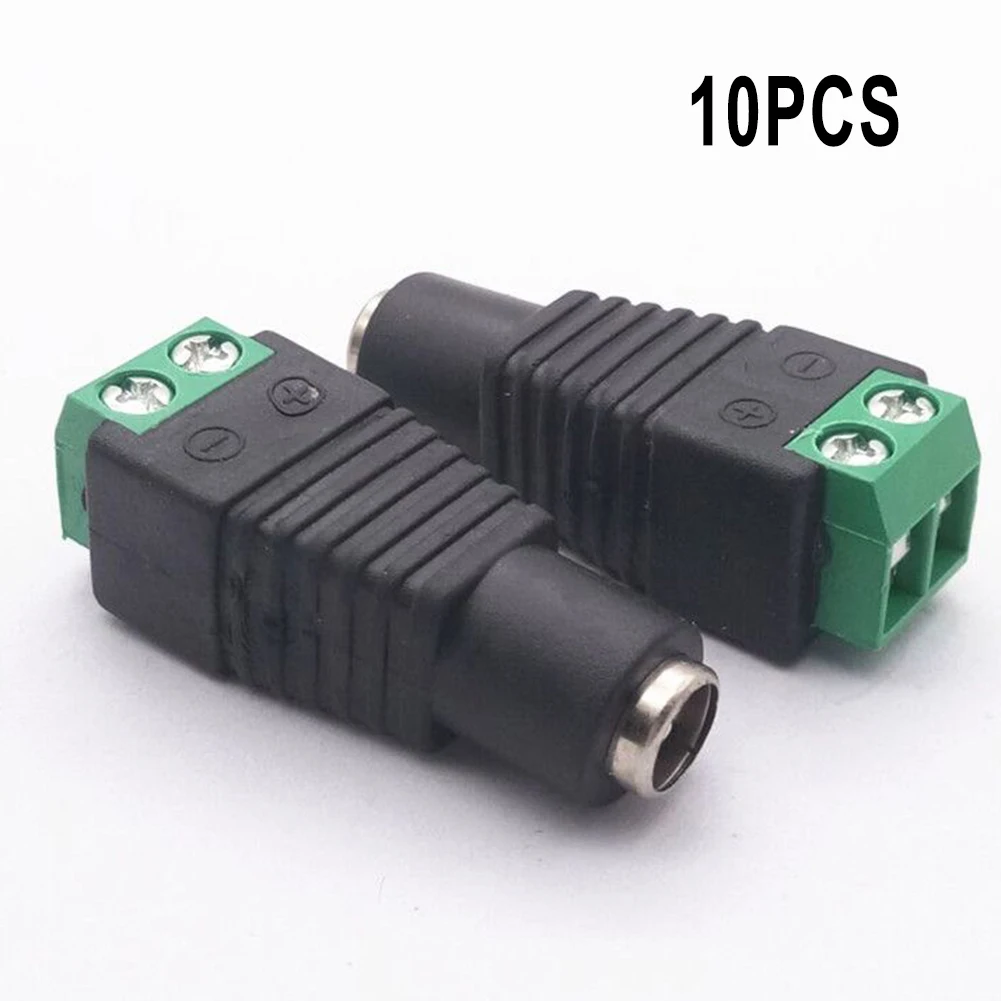 

10PCS 12V DC Male And Female Power Connector Adapter Plug For CCTV Cable Socket Wire Power Connectors Dapter Plug