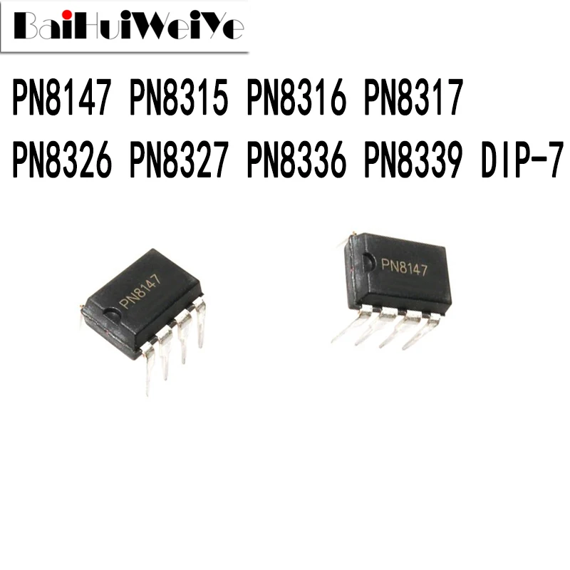 10 шт., PN8326 PN8327 PN8336 PN8339 PN8147 PN8315 PN8316 PN8317 DIP-7, новинка, хорошее качество
