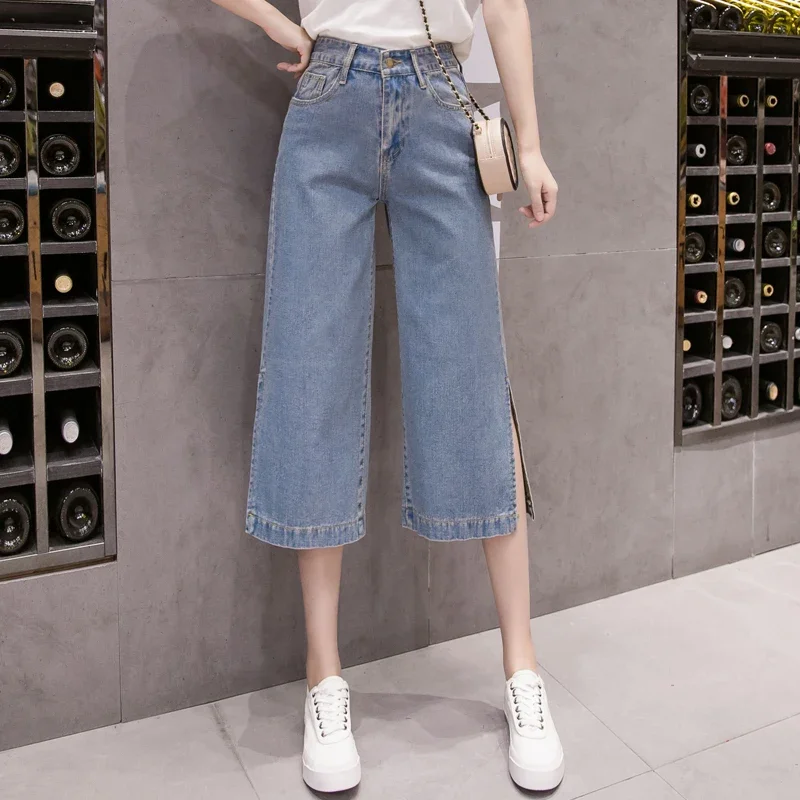 Джинсы женские свободные весна-лето-осень 2021 Py1527