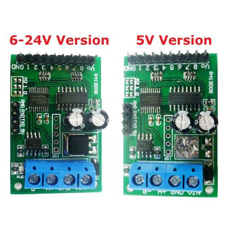 RS485 RS232 (TTL) ПЛК Modbus Rtu модуль 8-канальный переключатель управления ввода-вывода для