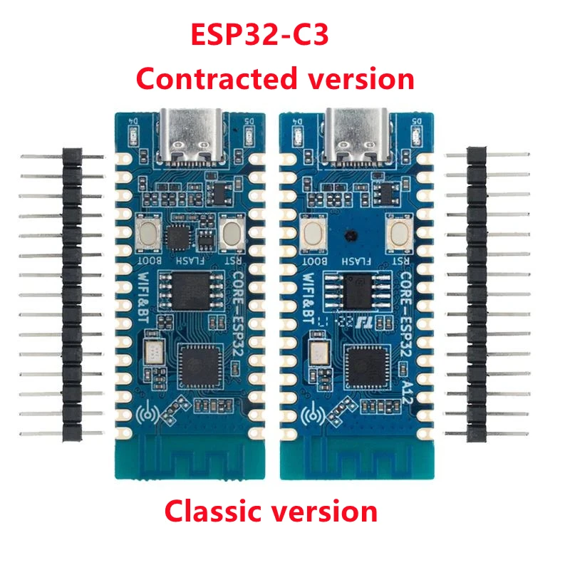 Макетная плата ESP32 C3 материнская с ЖК-дисплеем встроенная антенна 2 4G 32Pin IDF WiFi +