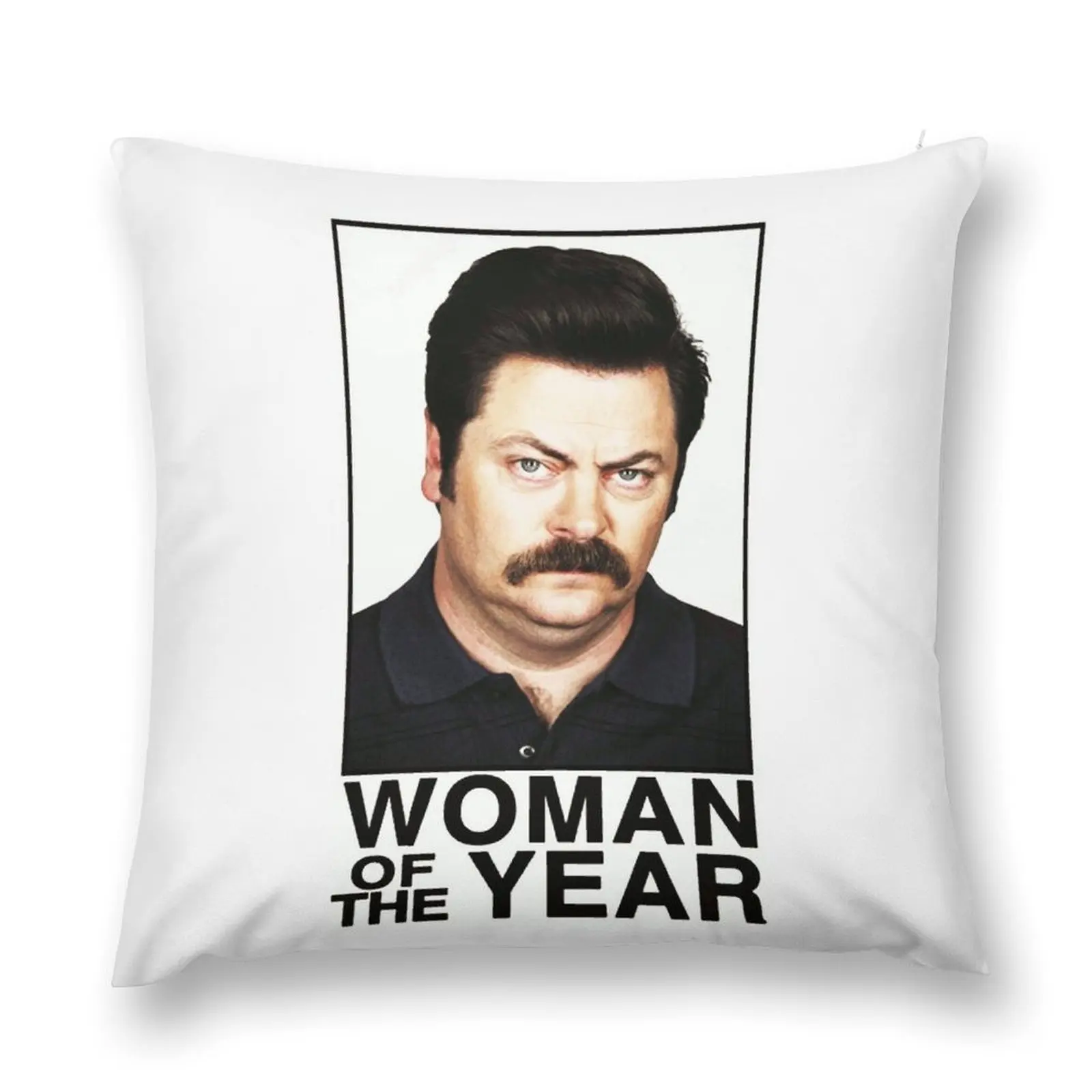 ЖЕНЩИНА ГОДА - РОН СВИANSON Декоративная подушка Наволочки для кровати Вышитые