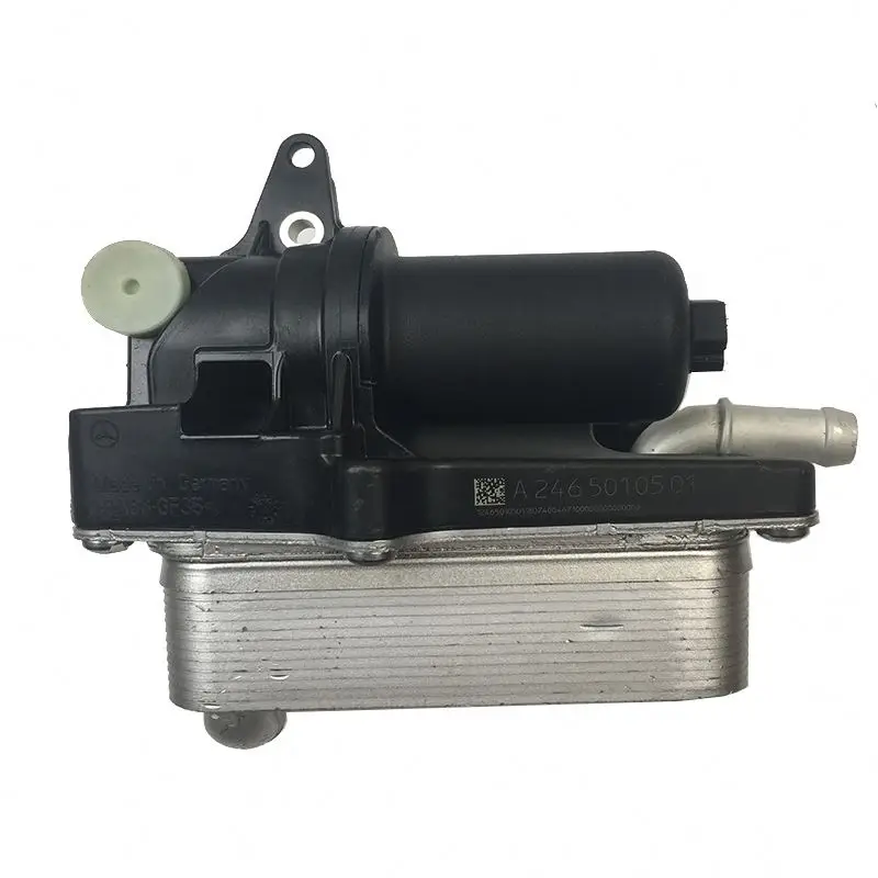 2465010501 Новый масляный радиатор двигателя для MERCEDES Benz CLA GLA 180 200 220 CDI 250 4-MATIC A