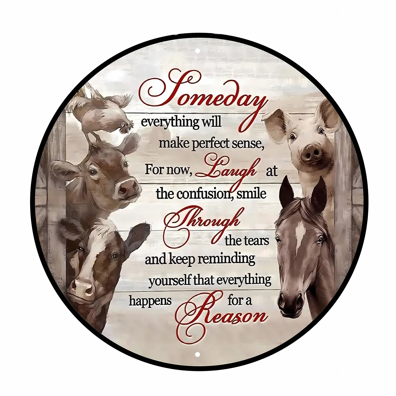 1 шт. металлические алюминиевые панели в стиле ретро