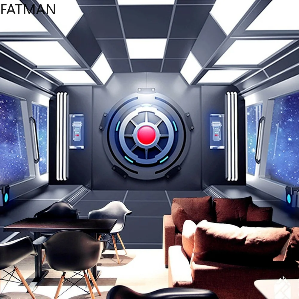 

FATMAN Custom Tooling Technology Sense Wallpaper Company Office Bedroom Background Wall 3d Mural Murals for Big Walls Dropship