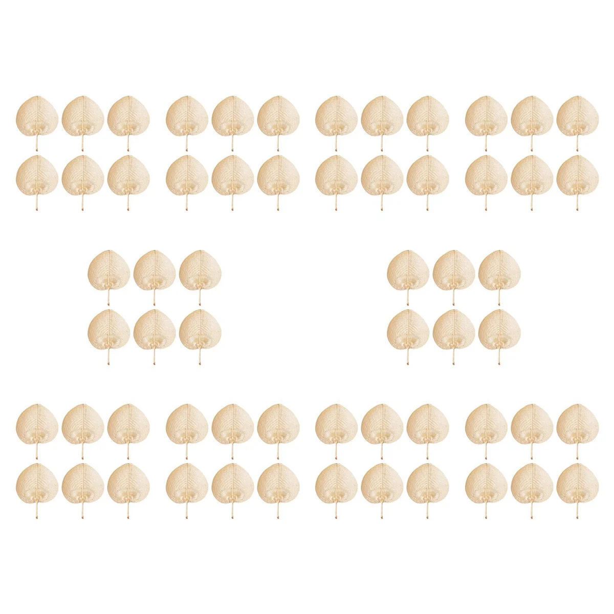 Веер ручной работы из натуральной соломы 10 шт охлаждающий Ручной для защиты от