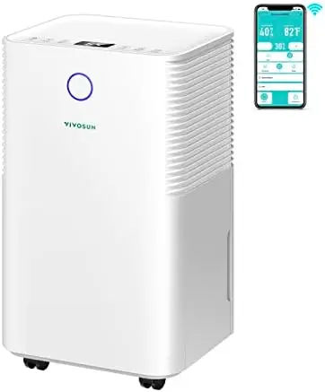 

Small Space Mini Dehumidifier for Grow Tent Closets Bathroom and Basement