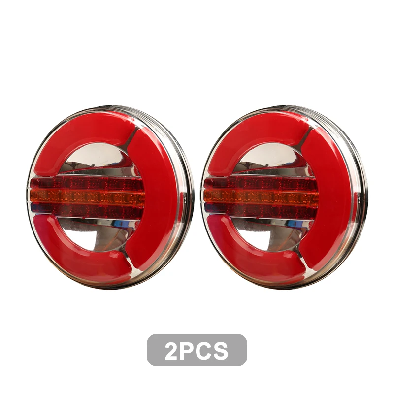 

4/2 шт., 24 В, задняя часть грузовика, фонарь, два цвета, фонарь, задняя сторона, фонарь, 12 В-36 в, водонепроницаемая фонарь, фонарь