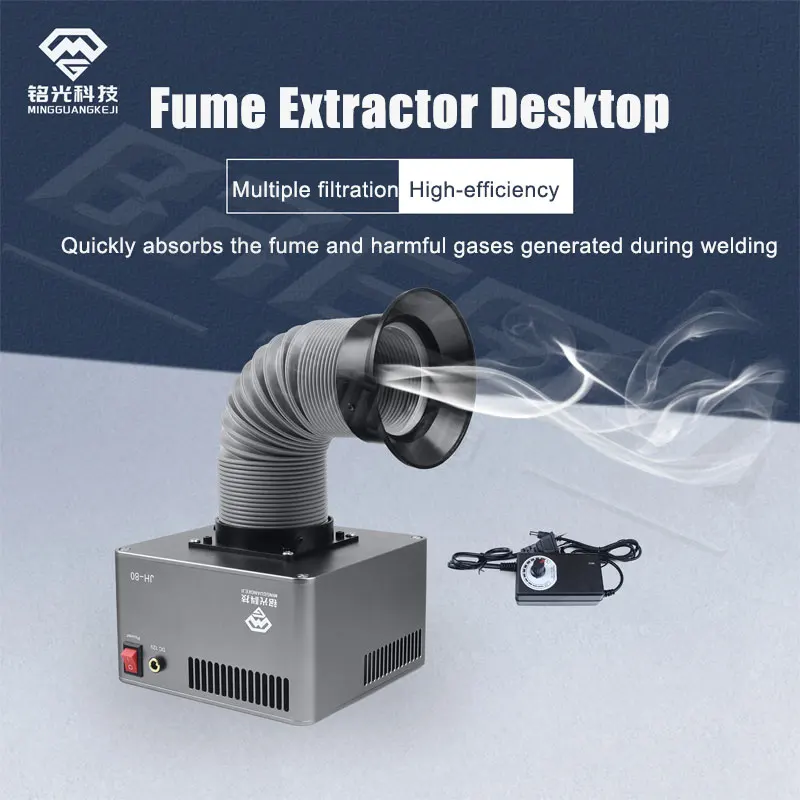 Настольный Экстрактор Дыма YIRANG JH-80 JH-100 Пылевой Фильтр Для Очистки Припоя