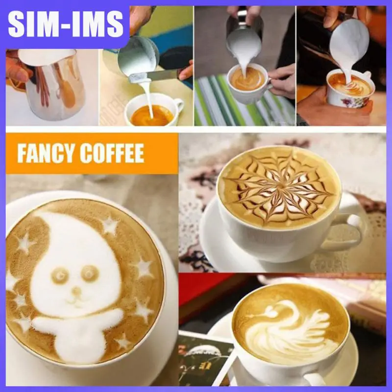 

Milk Pot Espresso Steaming Frother Latte Cup Stainless Steel Barista Craft Milk Jug Frothing Pitcher Durable Coffee Pitcher