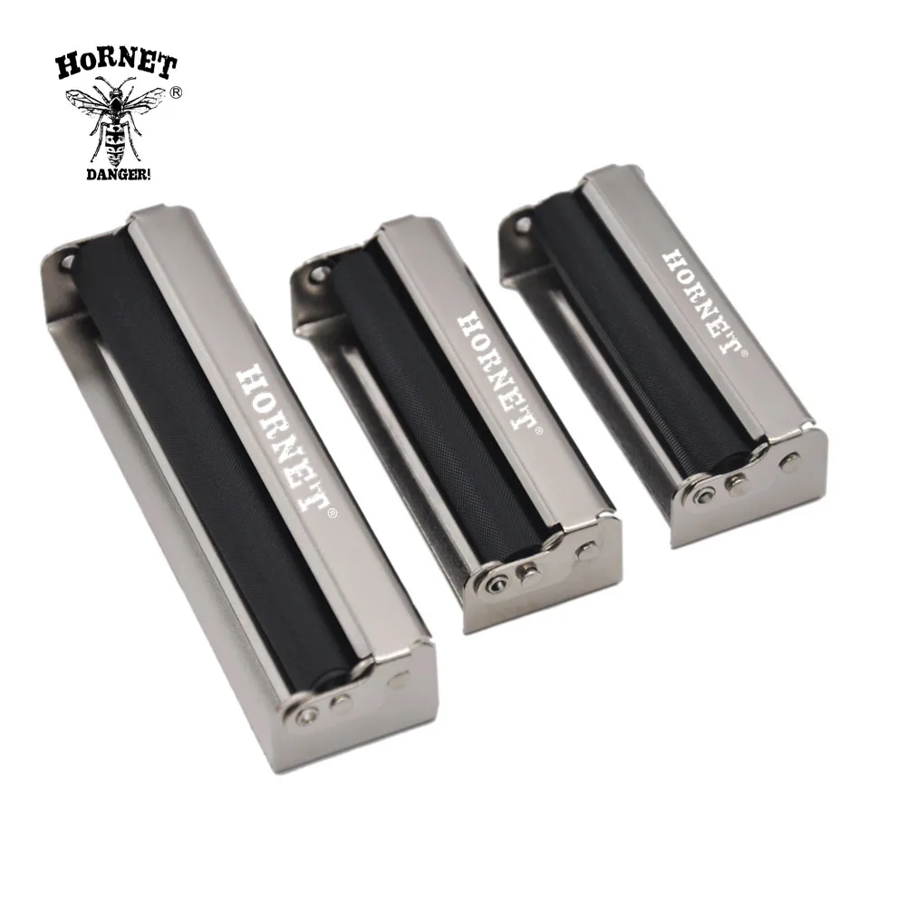 HORNET 70 мм/78 мм/110 мм портативная Металлическая машинка для скручивания сигарет, роликовая машинка, ручной инструмент, аксессуары для сигарет