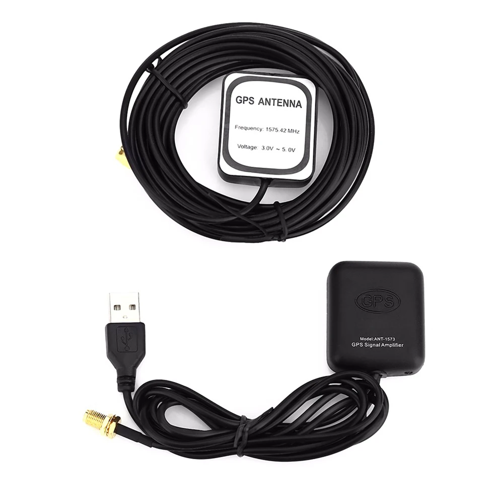 

NEW Car GPS Signal Amplifier Aerial Antenna 5 Meters Auto Navigation Receiver ANT-1573 Car Accessories GPS Antenna