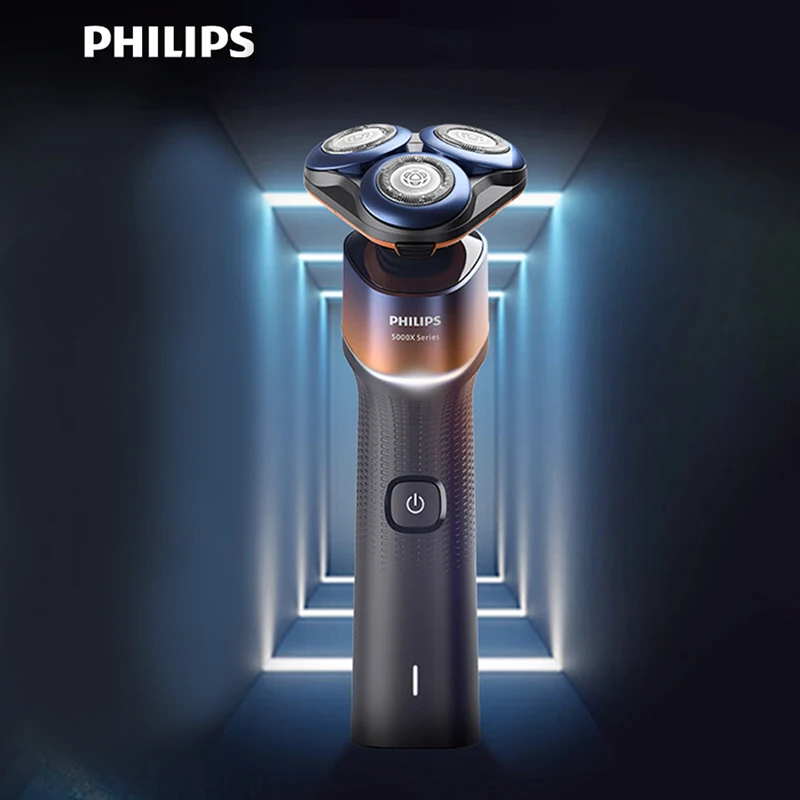 

Philips X5005 Electric Shaver Rechargeable Cordless Wet Dry Razor Honeycomb X Rotary Shaving Machine for Men Face Hair Removel