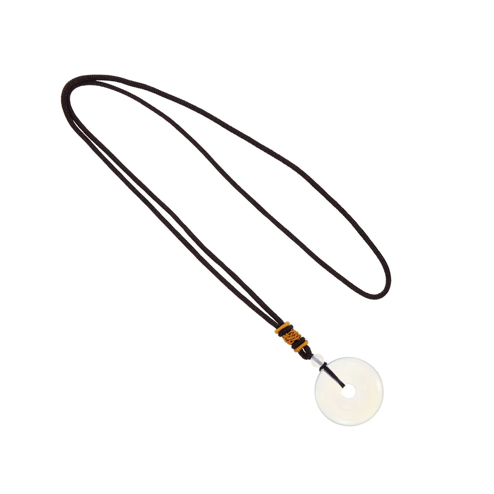 

Crystal Pendant Stone Necklace Women Sweater Decorative Bejeweled Adornment Jewelry Coin Pendants