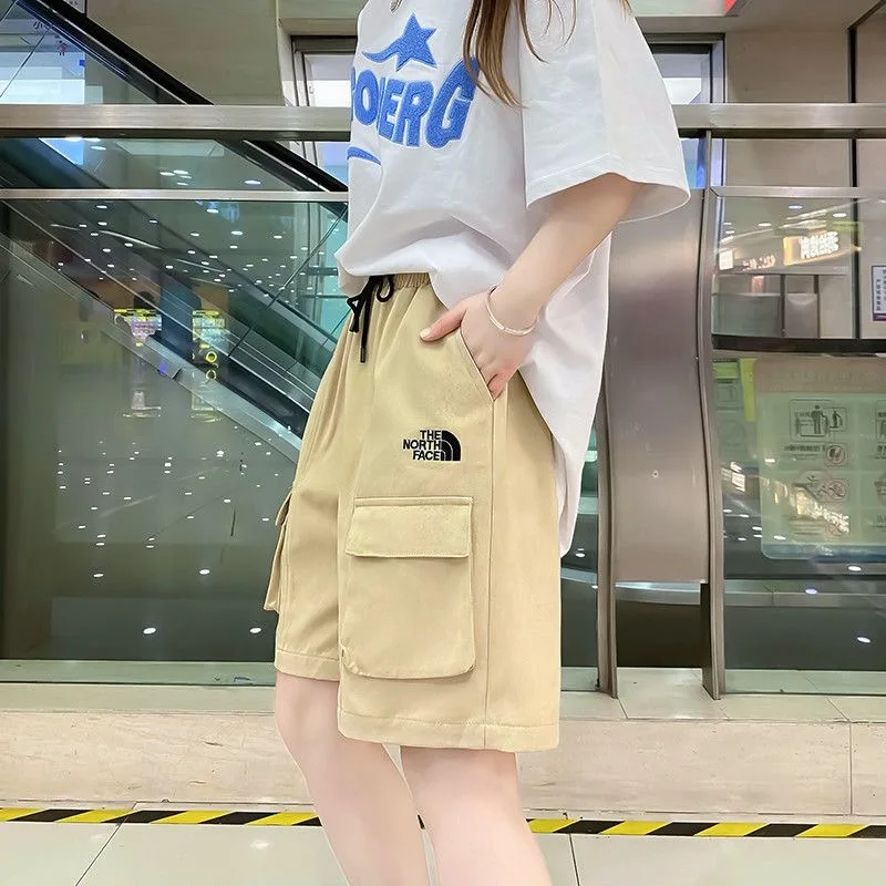 

Summer casual five-point pants men's and women's models 2023 new summer couple tooling loose sports all-match shorts
