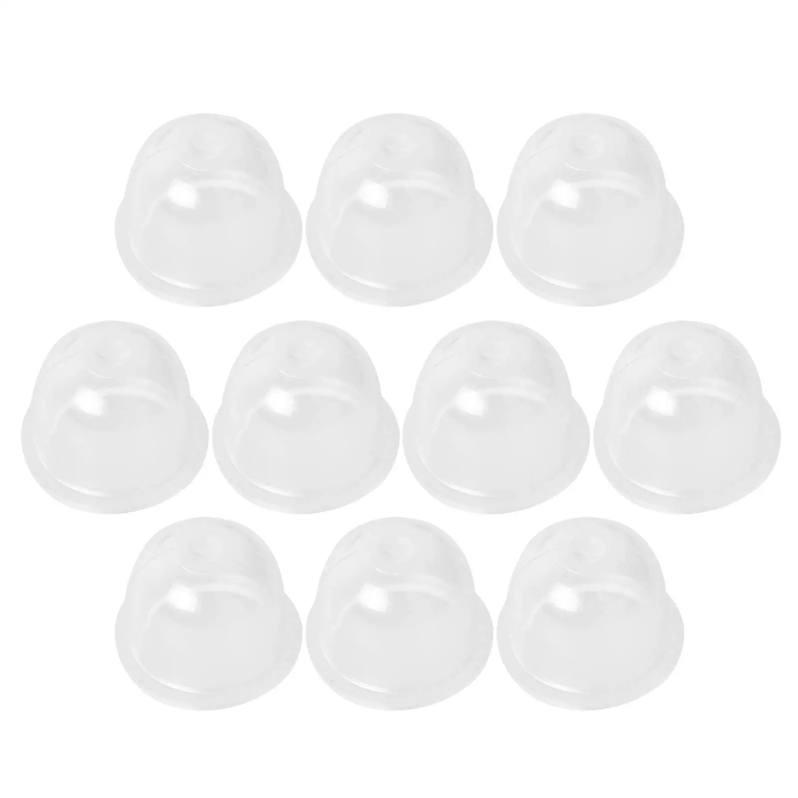

10 Pcs Transparent Fuel Carburetor Primer Bulb Oil Bubble For Chainsaw Brush Cutter