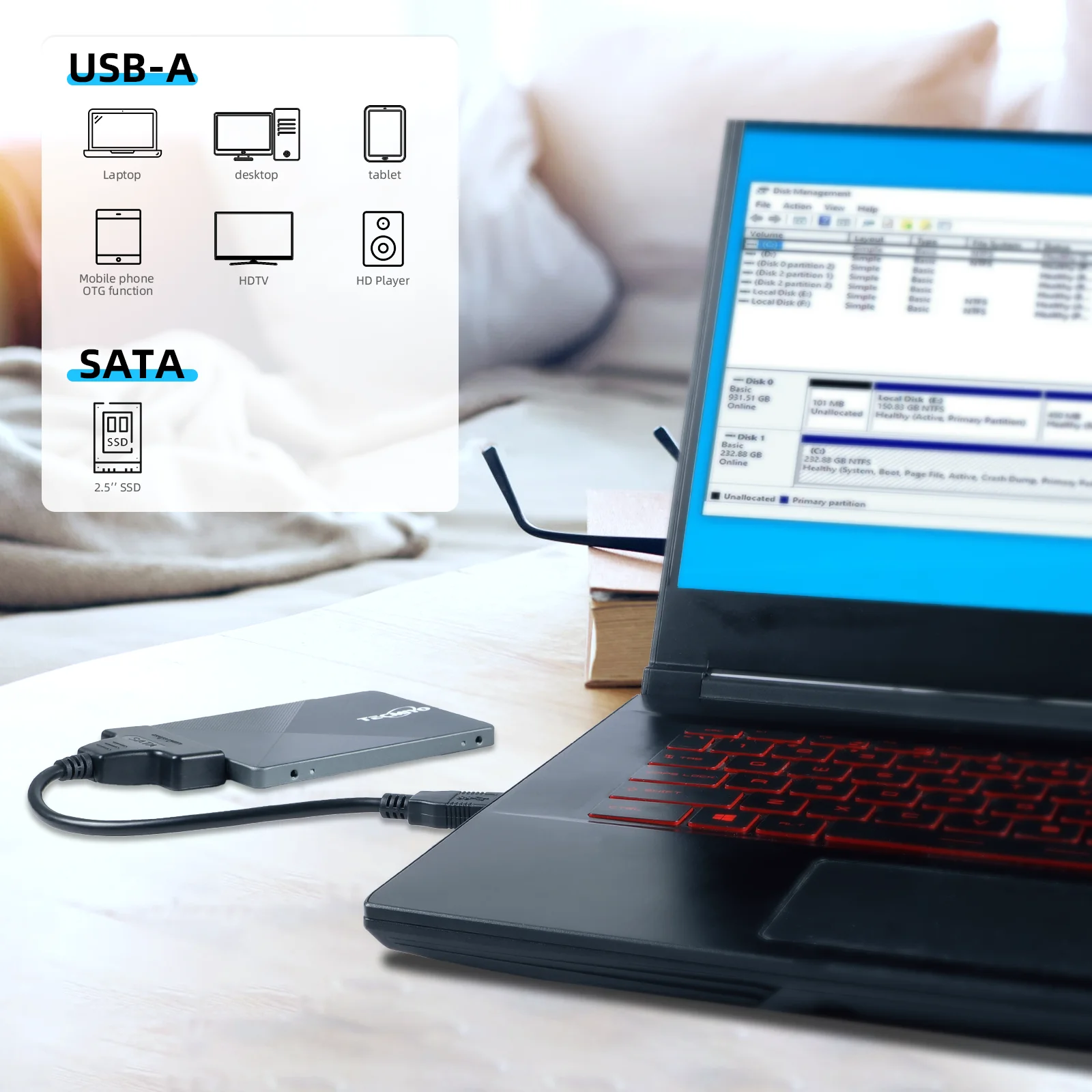 Внутренний SSD-накопитель TECMIYO SATA