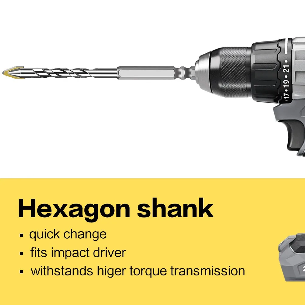 Набор эксцентриковых сверл с шестигранной ручкой