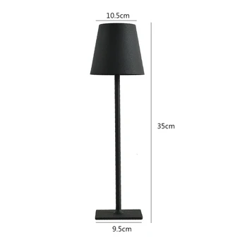Creative Table Lamp Touch Switch Dimming Light with USB Charging Port Nordic Atmosphere Lamp for Bar Living Room Bedroom 6