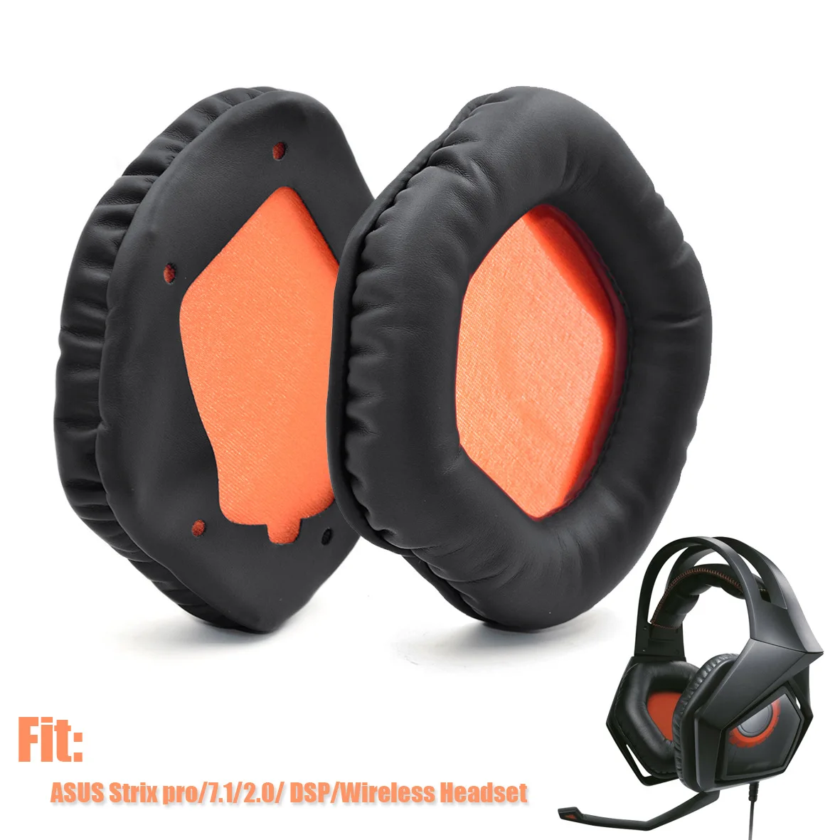 Replacement Ear Cushion Earpads For Asus STRIX 7.1 Headset H