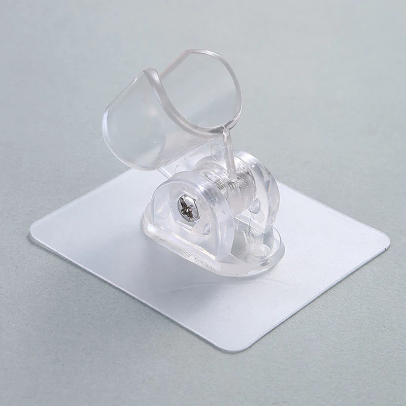 

1 шт. Регулируемый полированный самоклеящийся ручной держатель для душевой лейки без сверления стойка для душевой лейки без отверстий