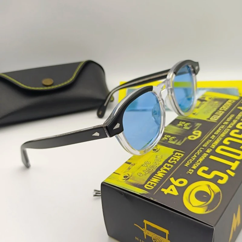 

Johnny Depp Sunglasses Lemtosh Polarized Sun Glasses Man Women Brand Vintage Acetate Frame Driver Shades Eyeglasses Male