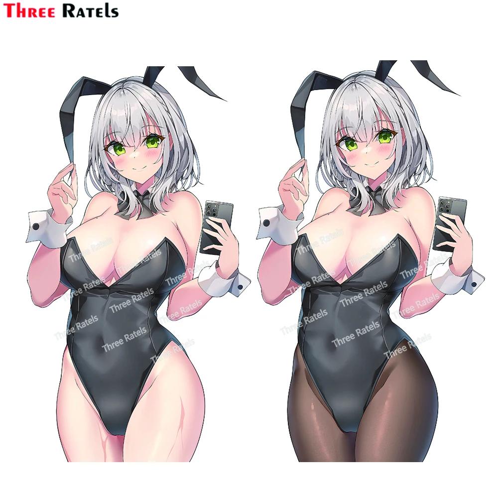 

Three Ratels H512 Shirogane Noel Hololive Sticker For Car Styling Car Product Colorful Removeable Auto Decals