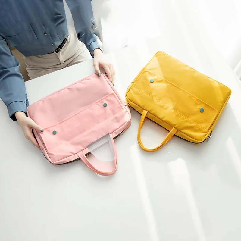 High Capacity Briefcase Business Necessary Laptop Document Organize Handbag Office Contract Material Storage Bag Accessorie Item