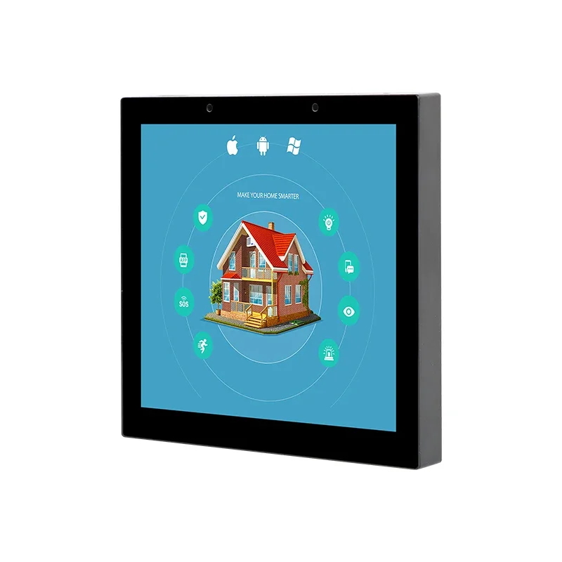 Фото 2025 Новый 4-дюймовый планшет POE Панель управления Smart Home Android 11 OS Сенсорный экран Планшет для настенного крепления RS485 для 86 Настенное крепление Коробка №5