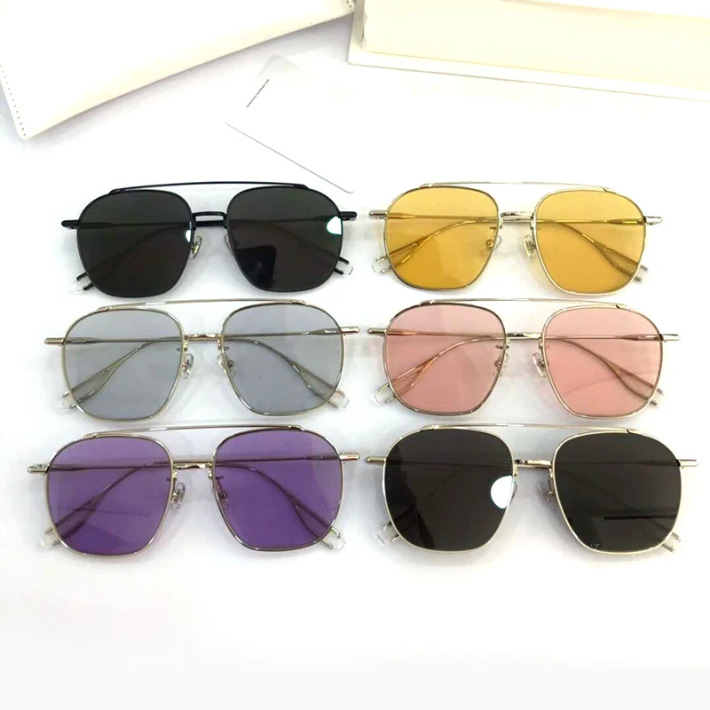 

2022 Fashion Oversized Sunglasses Women Big Frame Square Flat Top Lens Sun Glasses Female Men Vintage Mirror Shades UV400