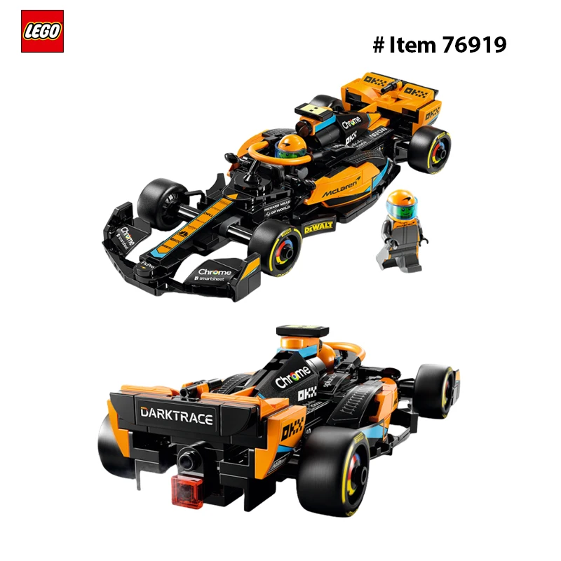 LEGO 76919 McLaren Formula 1 гоночный автомобиль игрушка для детей унисекс 6-12 лет