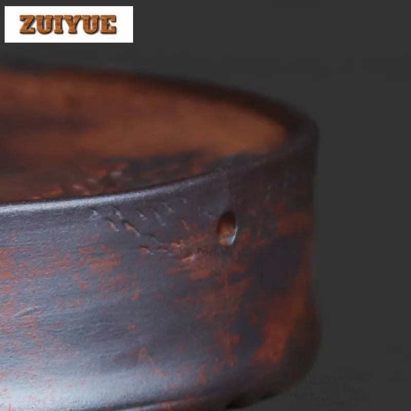 Подставка для чайной чашки из старинной глины, бамбуковый поднос для чая, подставки под чашки, аксессуары для чая, подарок (art.: 3920d7f534d7e) - 3920d7f534d7e