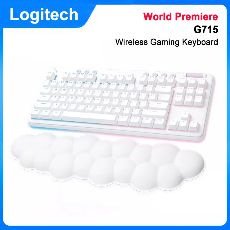 Rgb Lighting 87 Key Tenkeyless Gaming Keyboard With Palm Rest