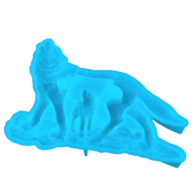 Настенные художественные силиконовые формы для литья эпоксидной смолы Лесной