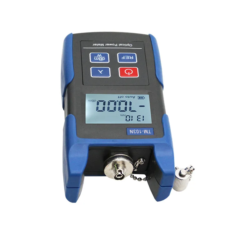 Mini Optical Power Meter with FC SC High Sensitivity Optical Loss Tester TM103N