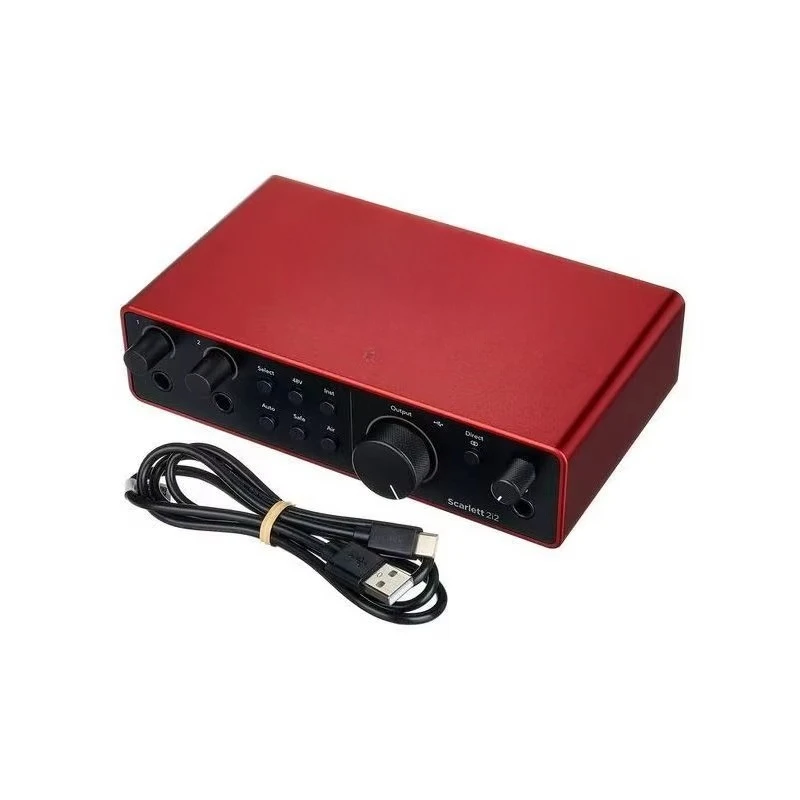Фото Звуковая карта Forster Scarlet для 2i2 Quad Generation для производства аудиокниг и записи, аксессуар для музыкальных инструментов №2