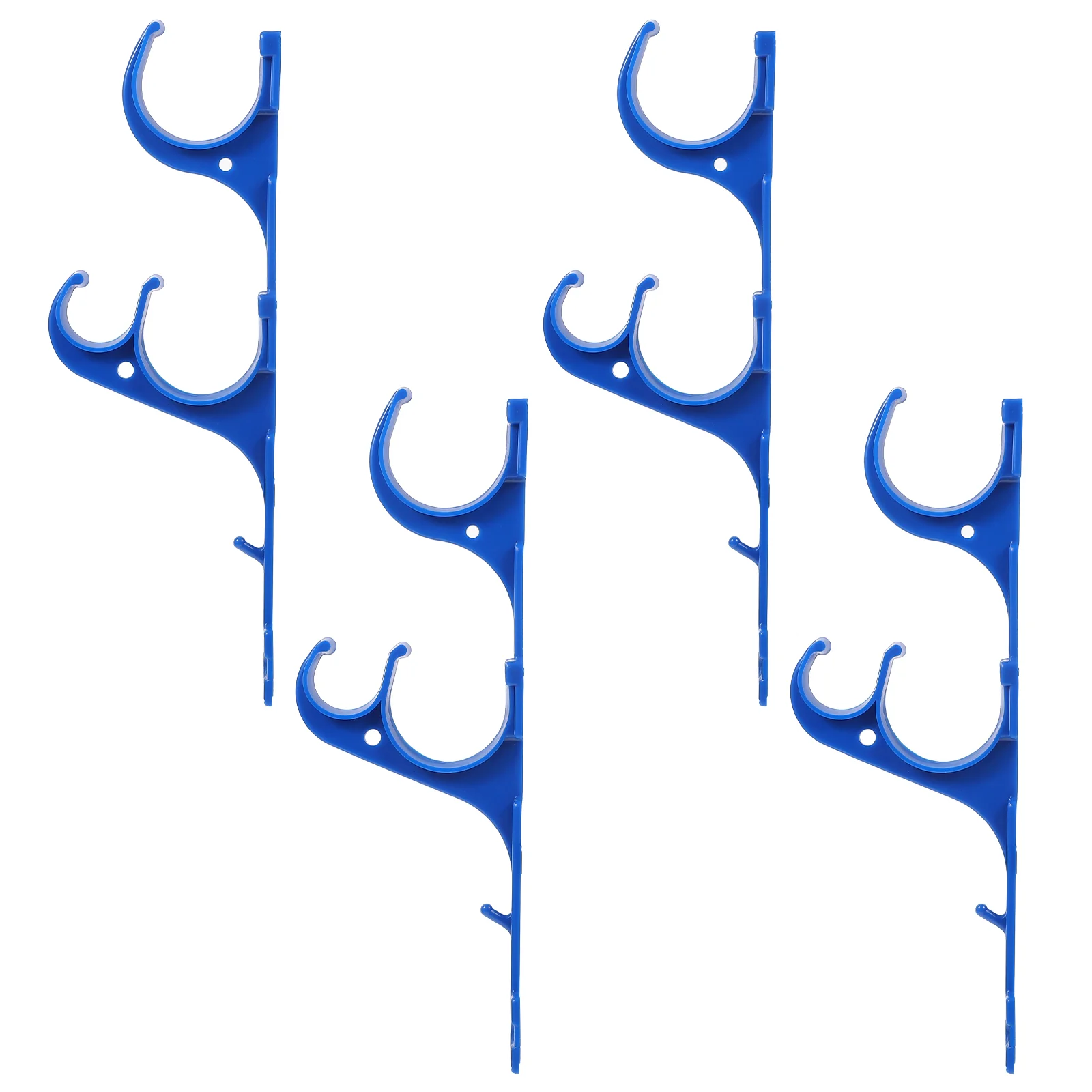 

4 Pcs/2 Outdoor Hose Garden Tool Hook Vacuum Hose Garden Hose Hanger Cleaning Tool Pool Hook Storage Swimming Pool Drying Rod