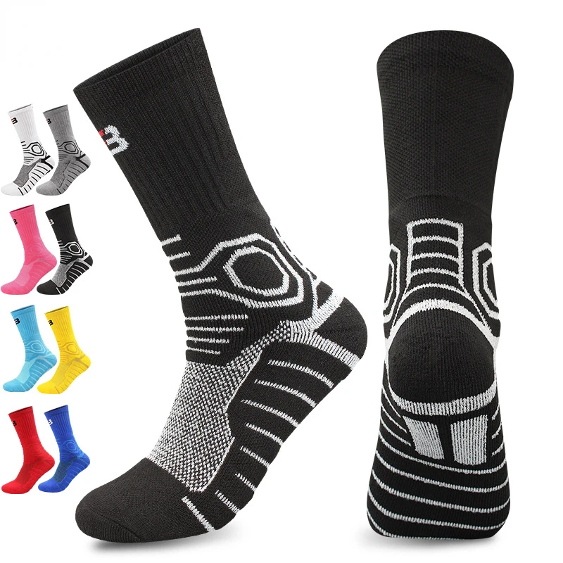 New Sport Running Cycling Socks Monday Sunday Breathable Road Bicycle Socks Men Women Bike Socks