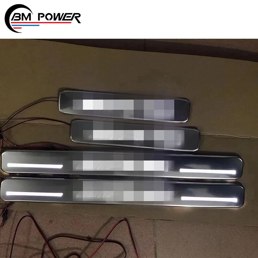 G Class W463A W464 G500 G63 G65 TI Style Car Automatic Power Side Runing Board Step With Light lower price W463a Welcome Pedal |