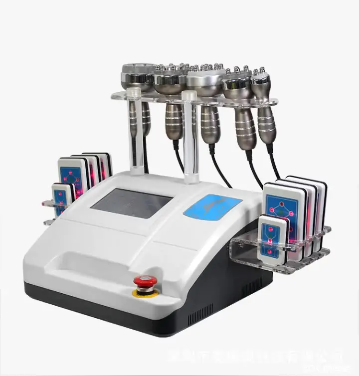 

4Face Lift 40k Ultrasonic Cavitation System 6 in 1 Beauty Instrument Rf Vacuum Slimming Machine