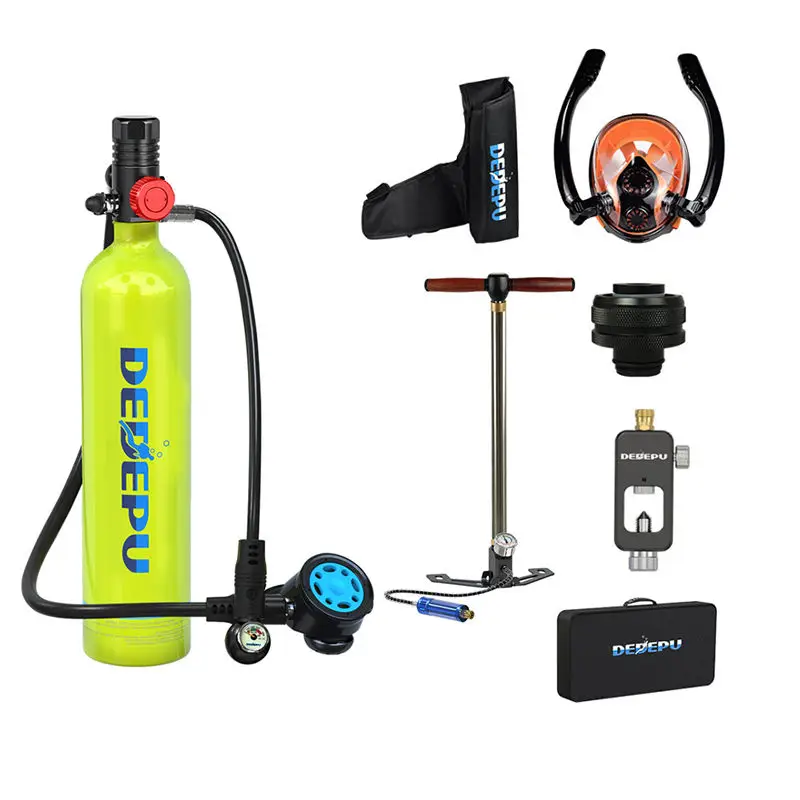 

DEDEPU Manufacturer Direct Sale 1L Mini Spare Gas Source Submersible Gas Tank / Scuba / Diving Equipment Set